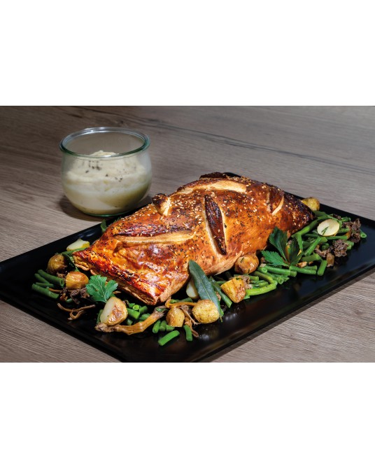 Bœuf Wellington et ses accompagnements