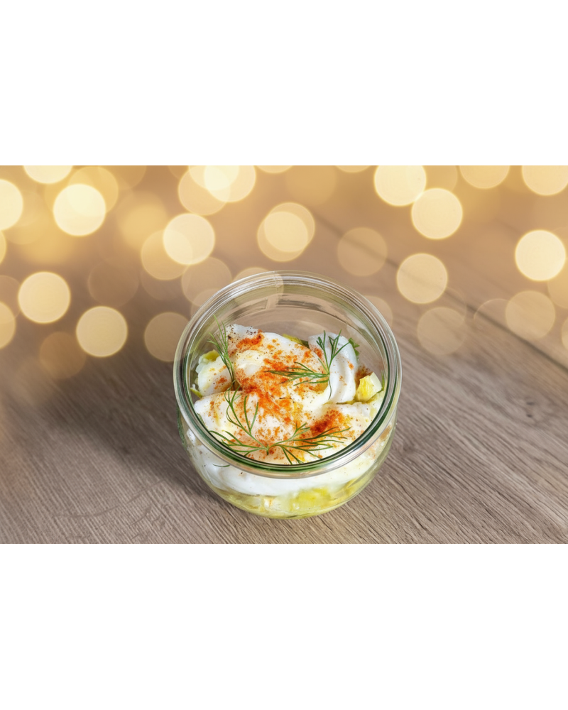 Dos de cabillaud individuel sauce au beurre blanc