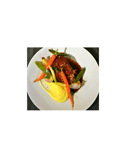 Poitrine de cochon Ibérique confite 24 heures