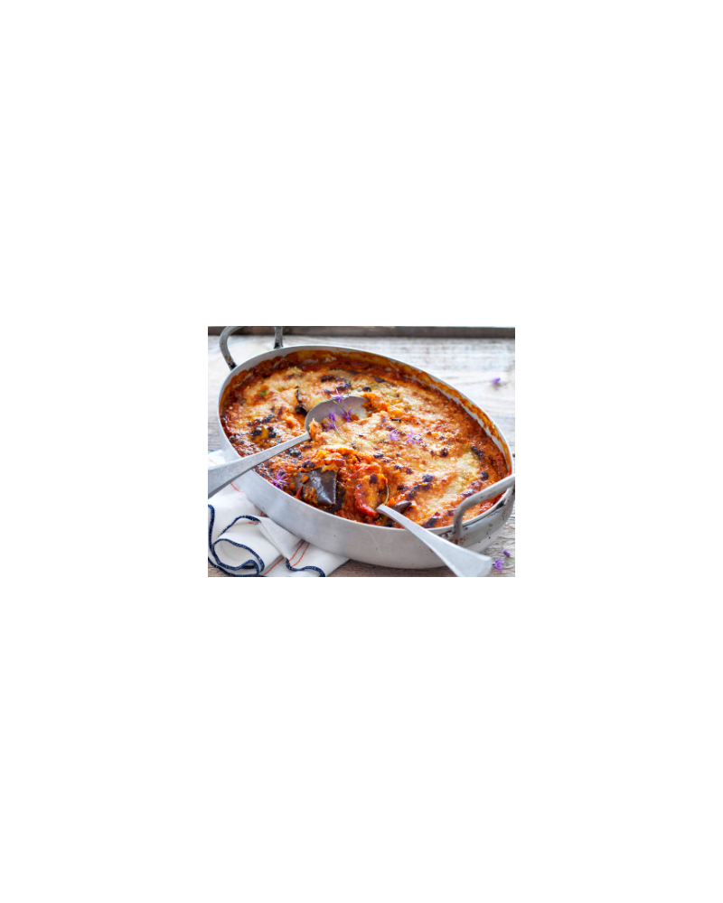 Aubergine parmigiana pour 8 personnes