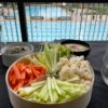 Panier de crudités et ses sauces - Pour 4 personnes
